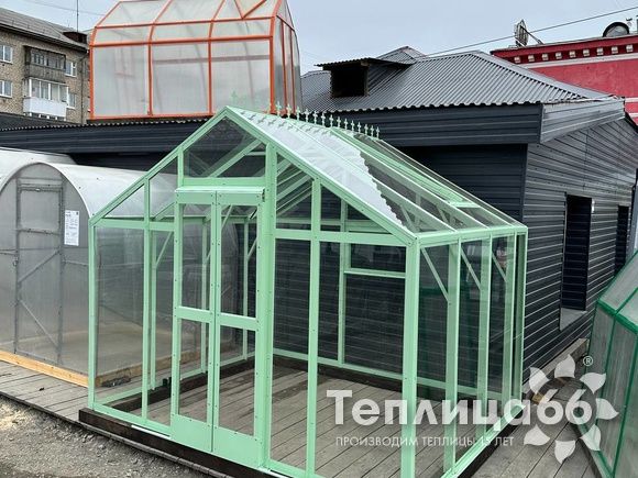 Теплица Рада Гарденикс 3 С (под стекло), ширина 3 м