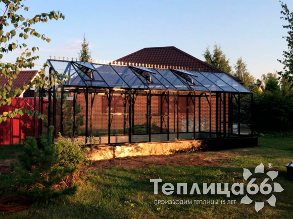 Теплица Рада Гарденикс 3 С (под стекло), ширина 3 м