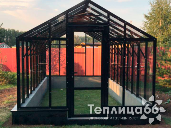 Теплица Рада Гарденикс 3 С (под стекло), ширина 3 м